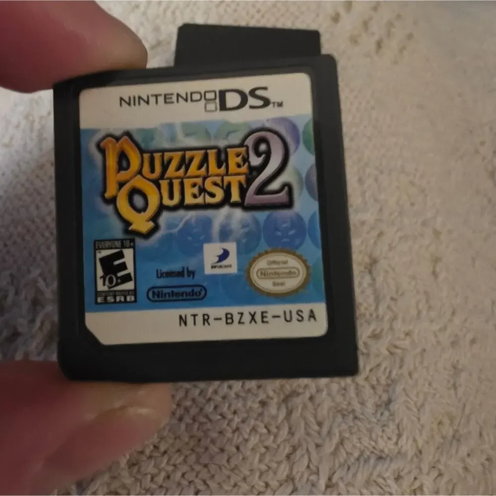 Nintendo DS Game Lot Puzzle Quest 2 Bejewled Twist Tested